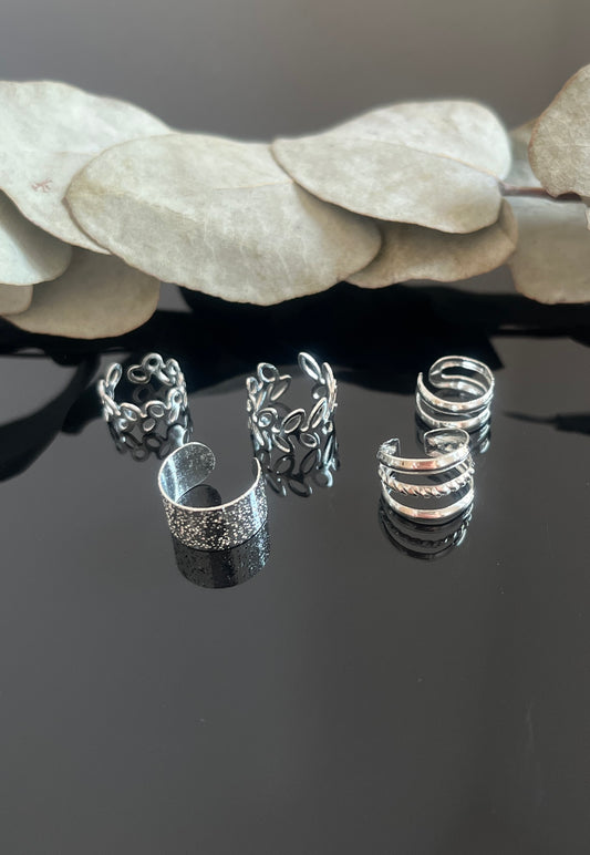 SILVA OHRSCHMUCK SET | SILBER